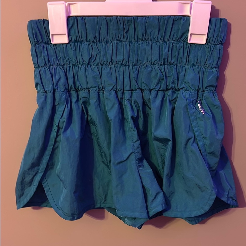 Free people small blue shorts